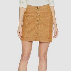 Toad&Co Women's Mini Skirt in Tan